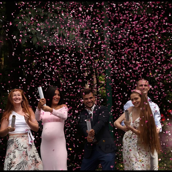 New pink remium Gender Reveal Confetti Cannons - Picture 2 of 6